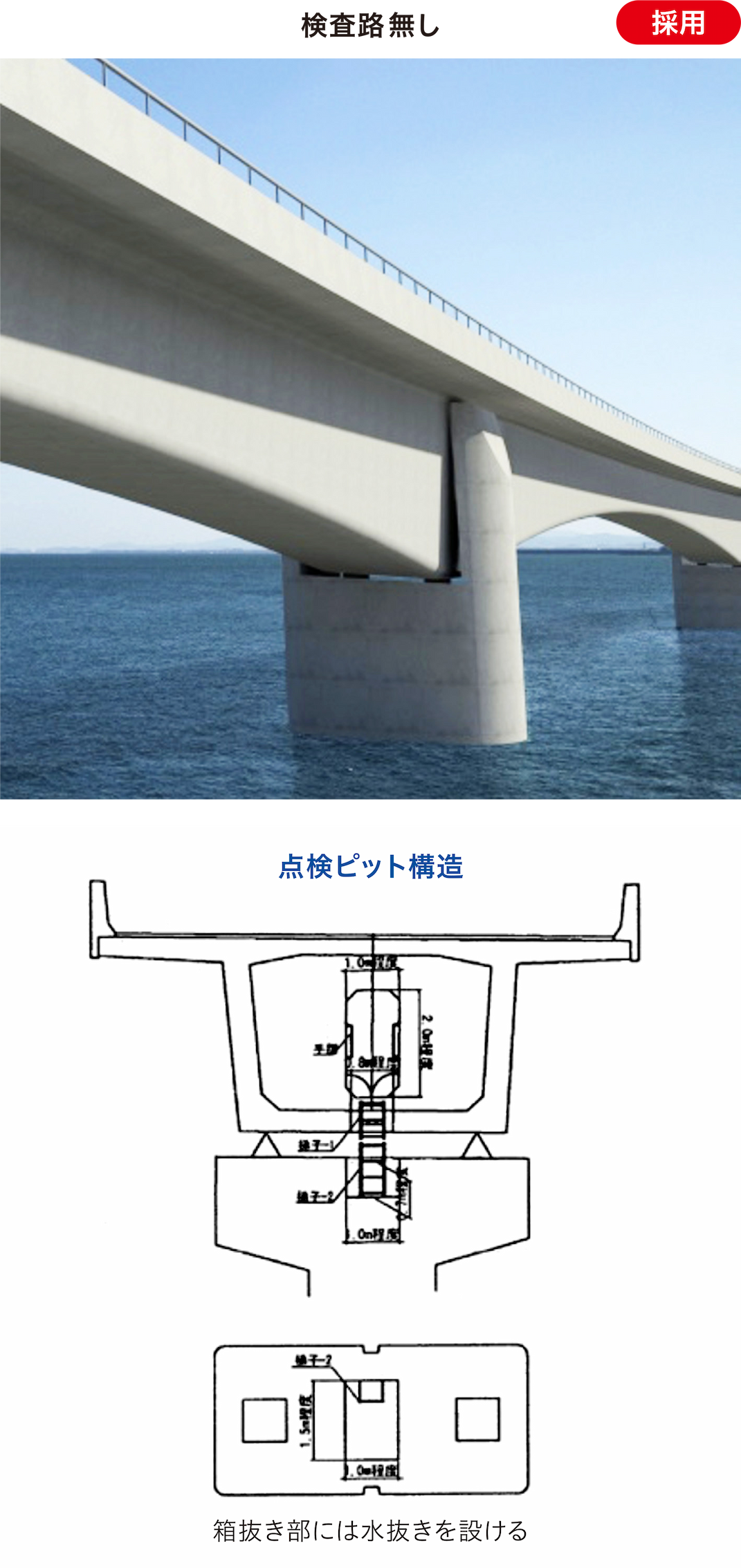 検査路無し